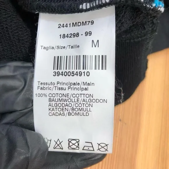 Black and Multicolor Ruffle Sweatshirt - Picture 5 of 11